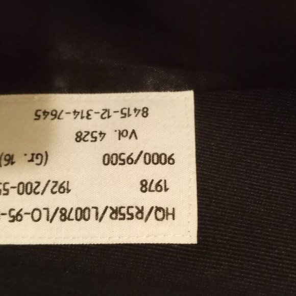 DIESEL - Leather collar blazer- Sz L - Picture 10 of 13